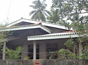 house construction at padukka